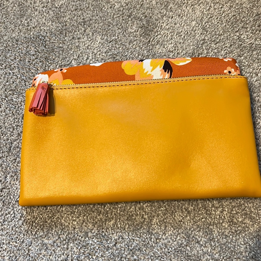 Brand new, never used designer big pouch clutch bag